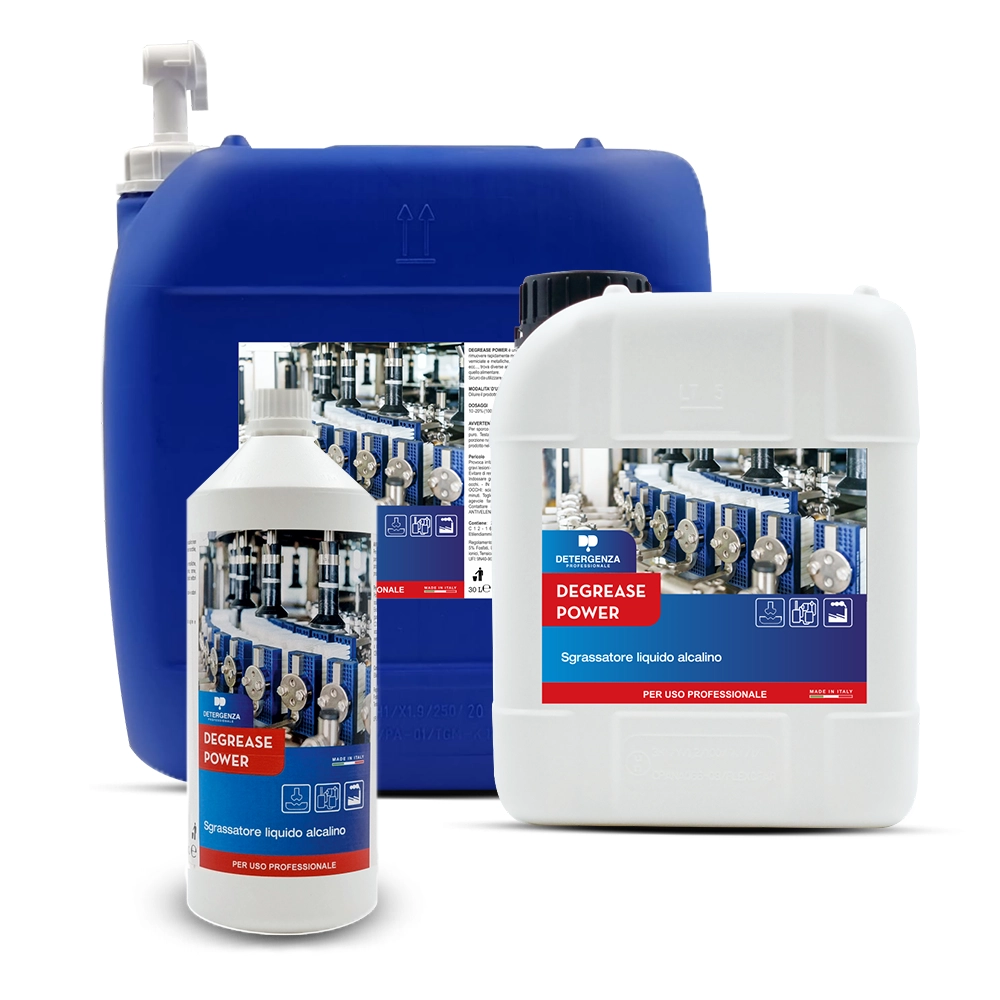 Sgrassatore Liquido Alcalino Degrease Power | Pulizia Sicura & Versatile | Detergenza Professionale