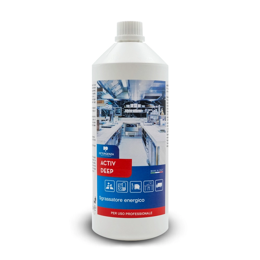 Detergenza Professionale Sgrassatore Energico Activ Deep Concentrato 1L