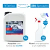 Detergenza Professionale Sgrassatore Energico Activ Deep Concentrato 5L Equivale