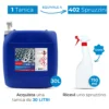 Detergenza Professionale Solvente di Pulizia di Origine Naturale Solclean P Concentrato 30L Equivale