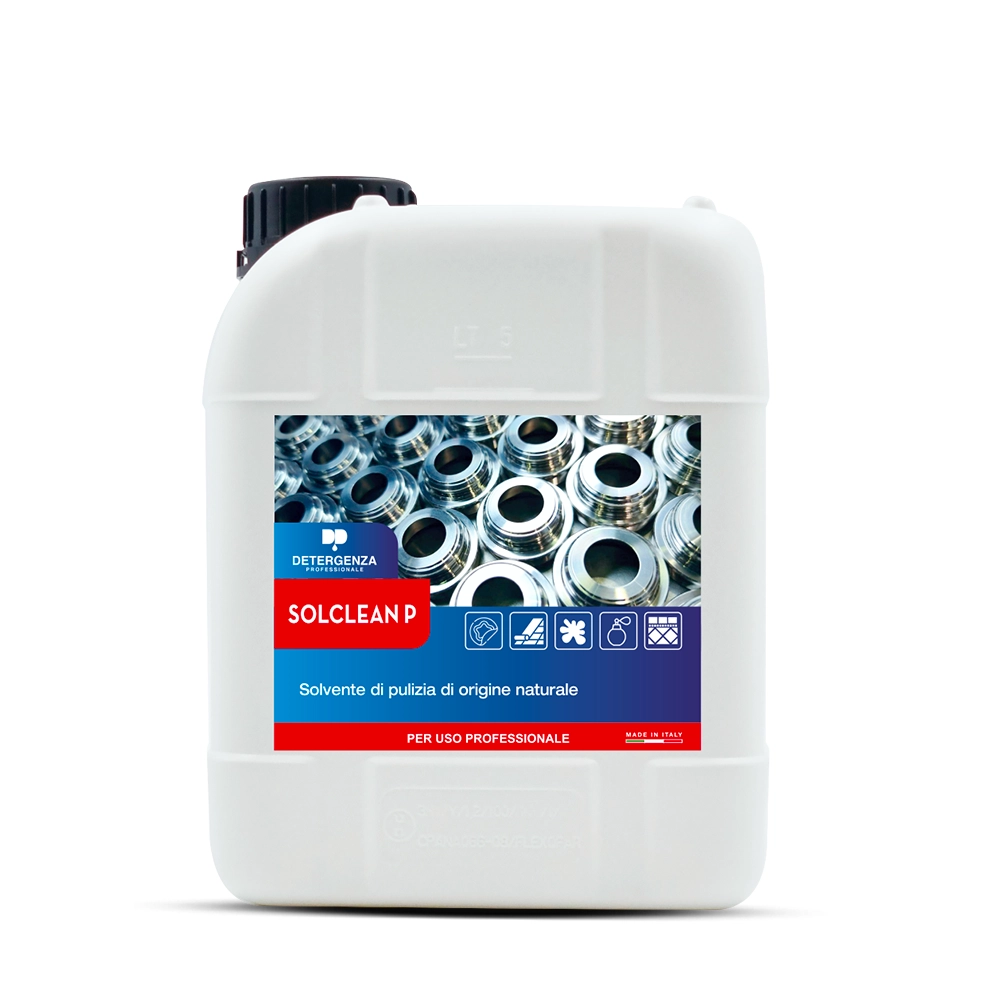 Detergenza Professionale Solvente di Pulizia di Origine Naturale Solclean P Concentrato 5L