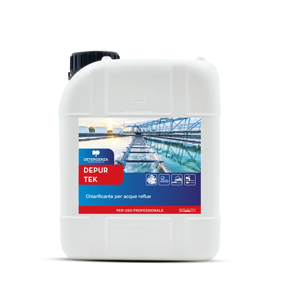 Detergenza Professionale Chiarificante per Acque Reflue Depur Tek Concentrato 5L