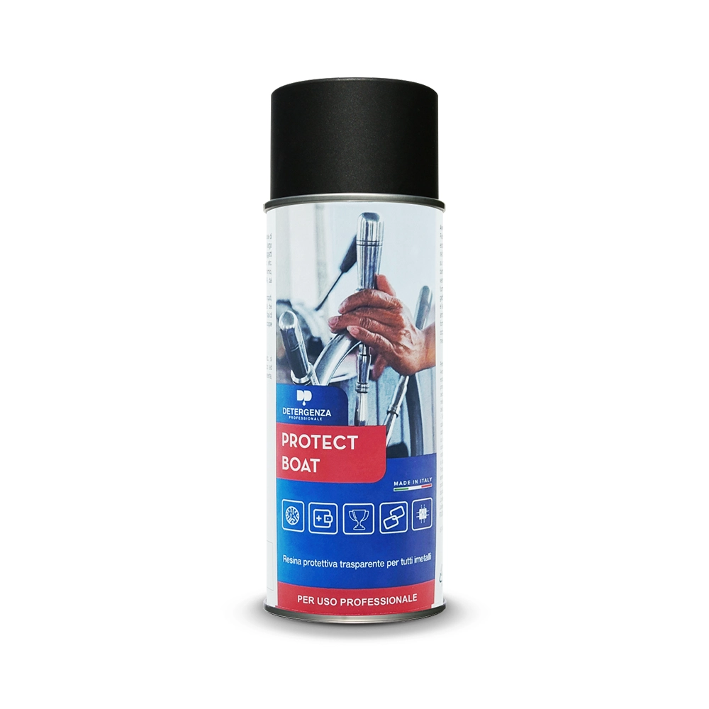 Detergenza Professionale Resina Protettiva Trasparente per tutti i Metalli Protect Boat
